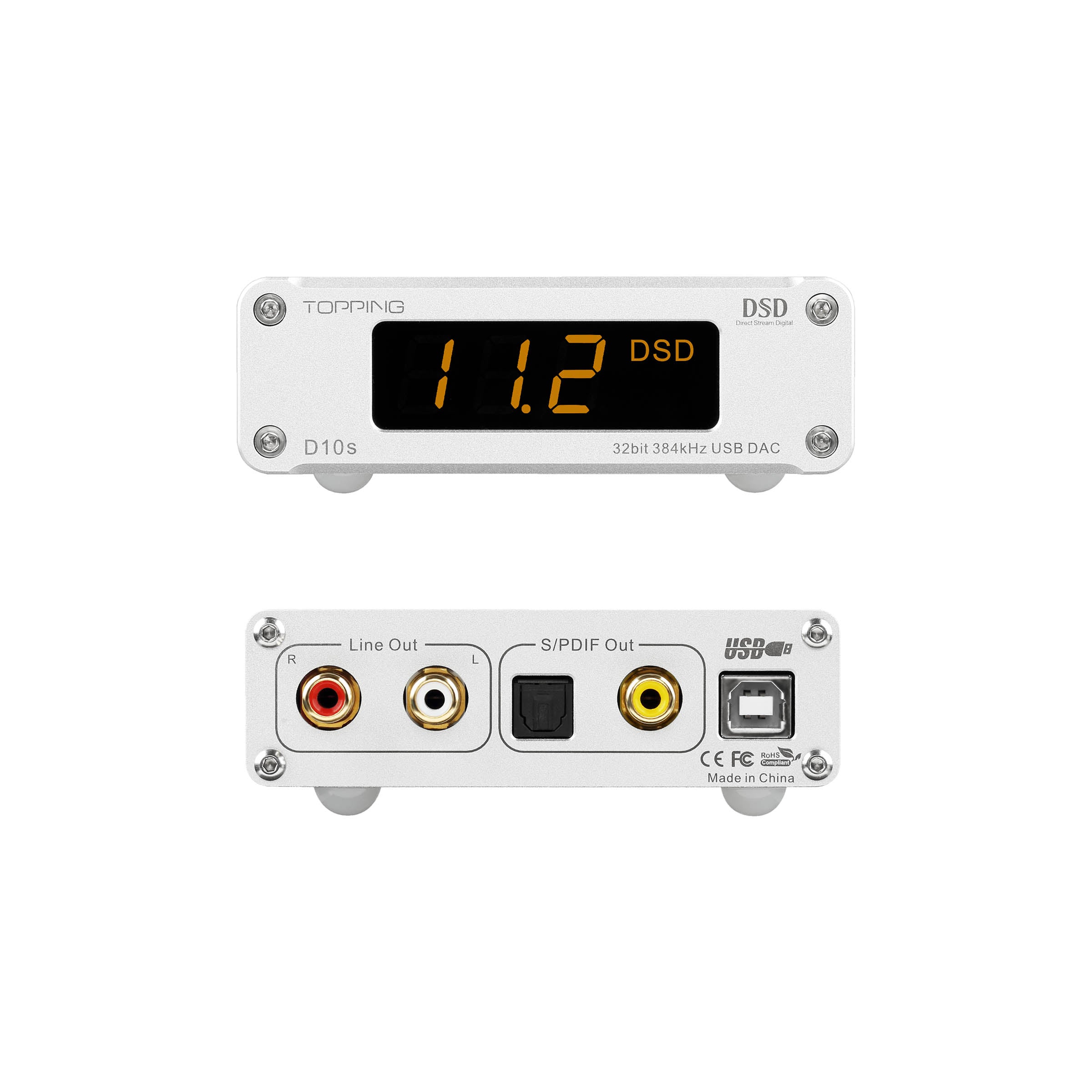 TOPPING D10s Hi-Res Audio Decoder DAC