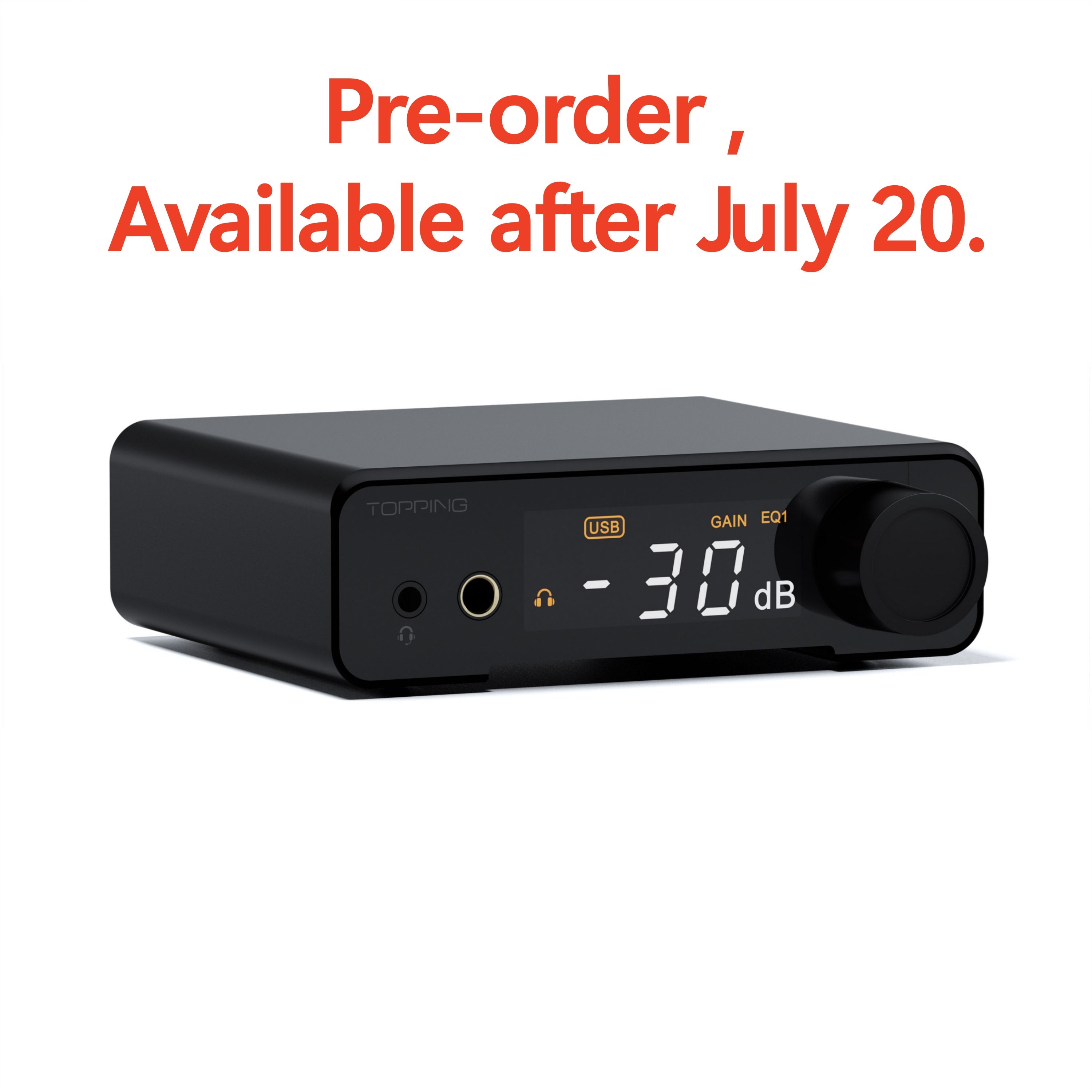 TOPPING DX1 II Gaming DAC & Headphone Amplifier