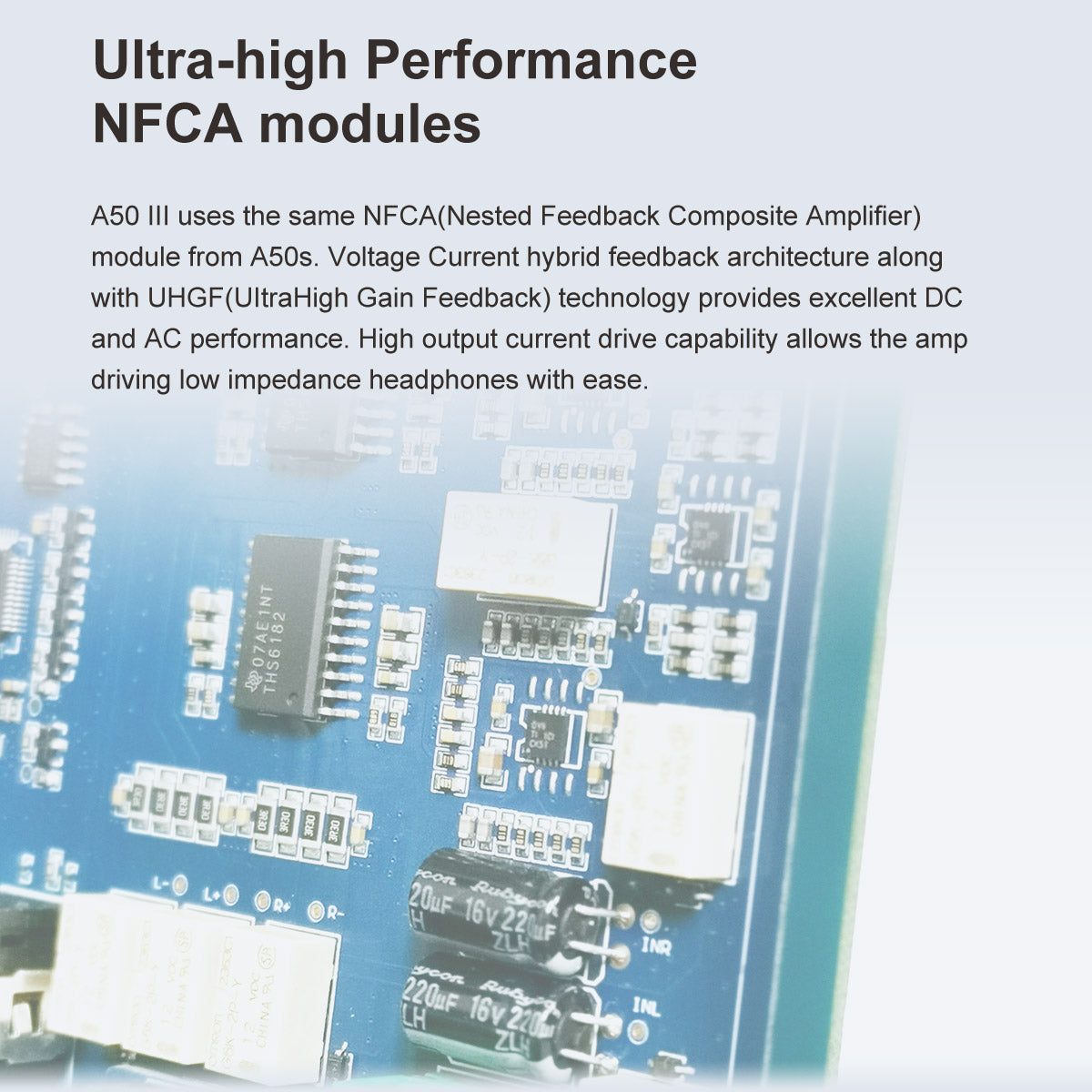 TOPPING A50 III Powerful Headphone Amplifier