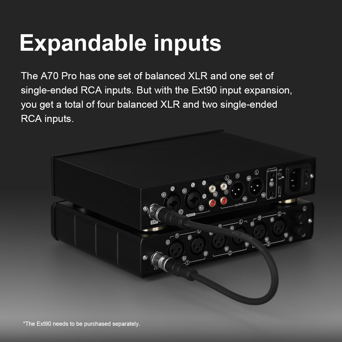 TOPPING A70 Pro Headphone Amp & Preamp