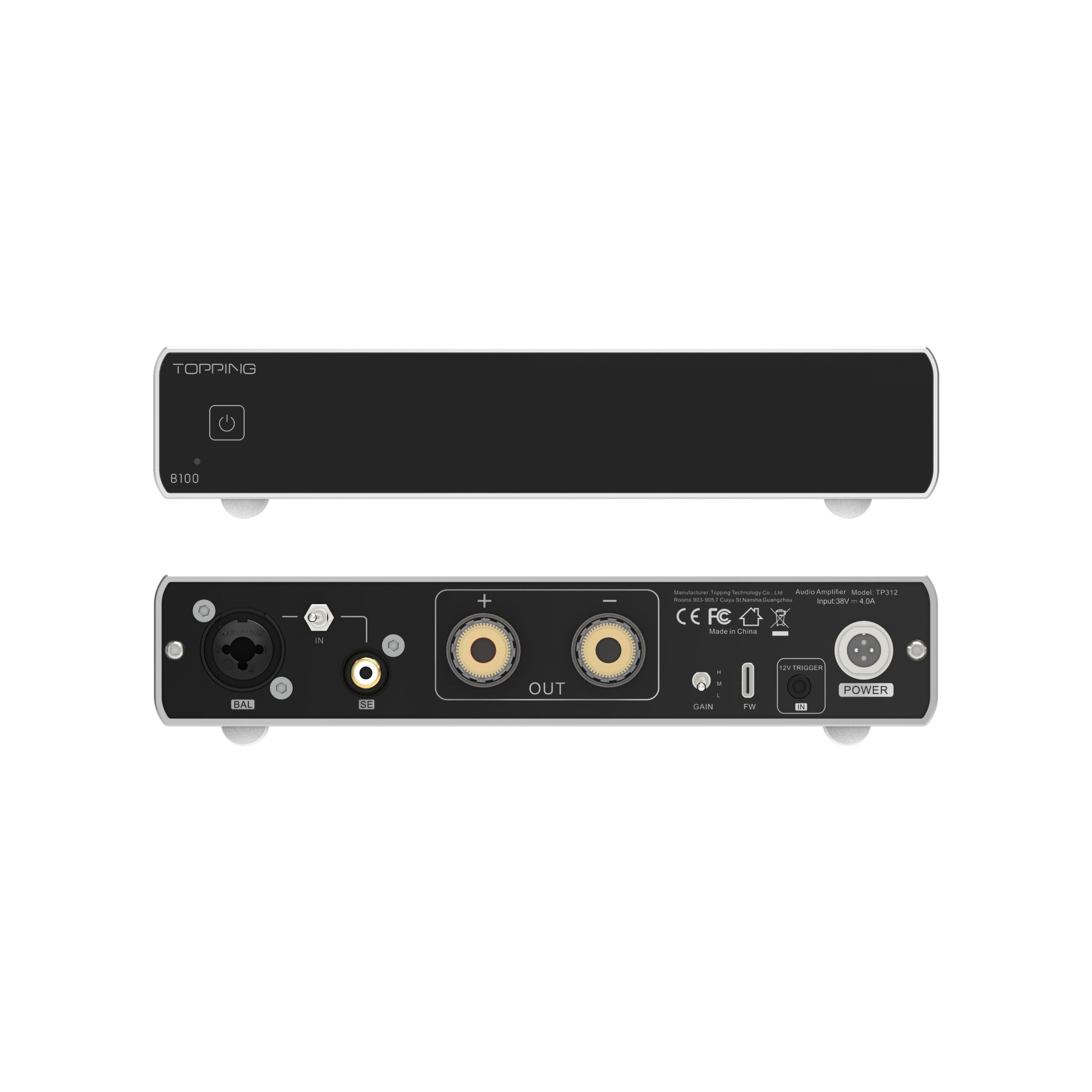 TOPPING B100 Mono Block Power Amplifier