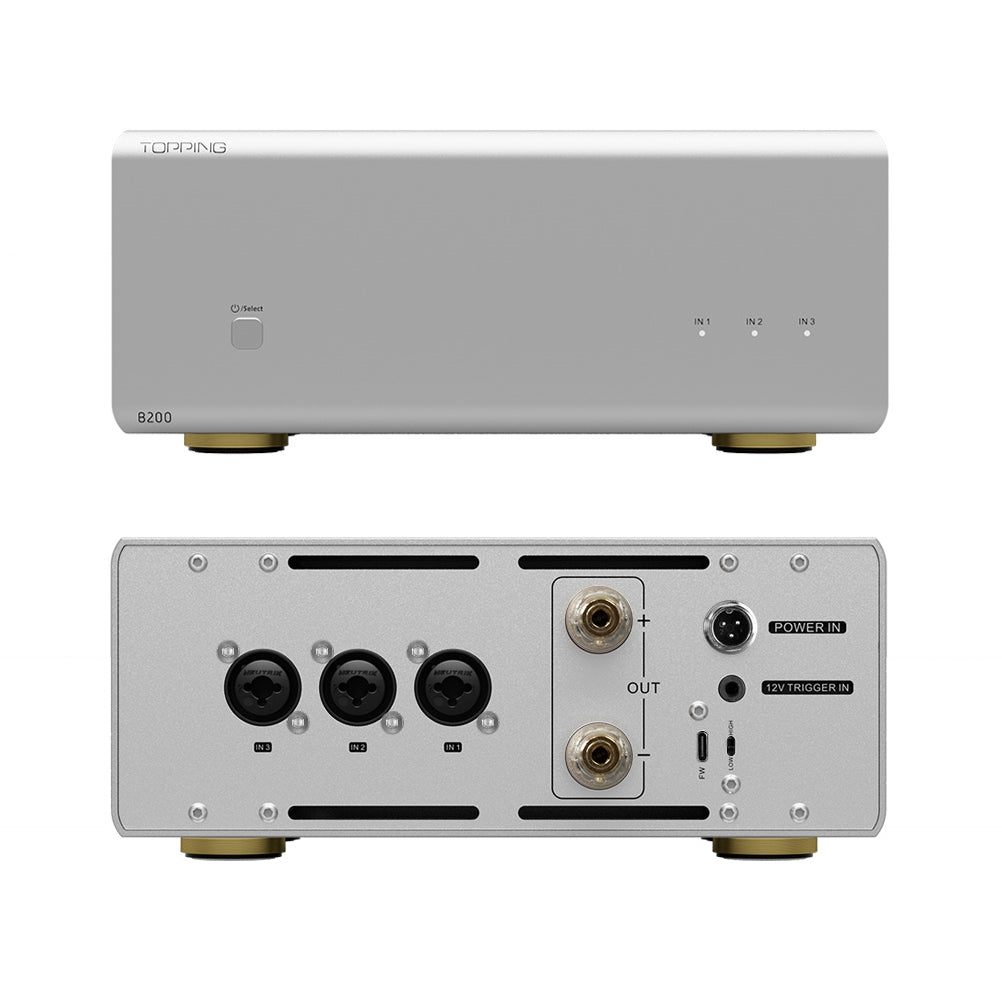 TOPPING B200 Mono Pure Power Audio Amplifier