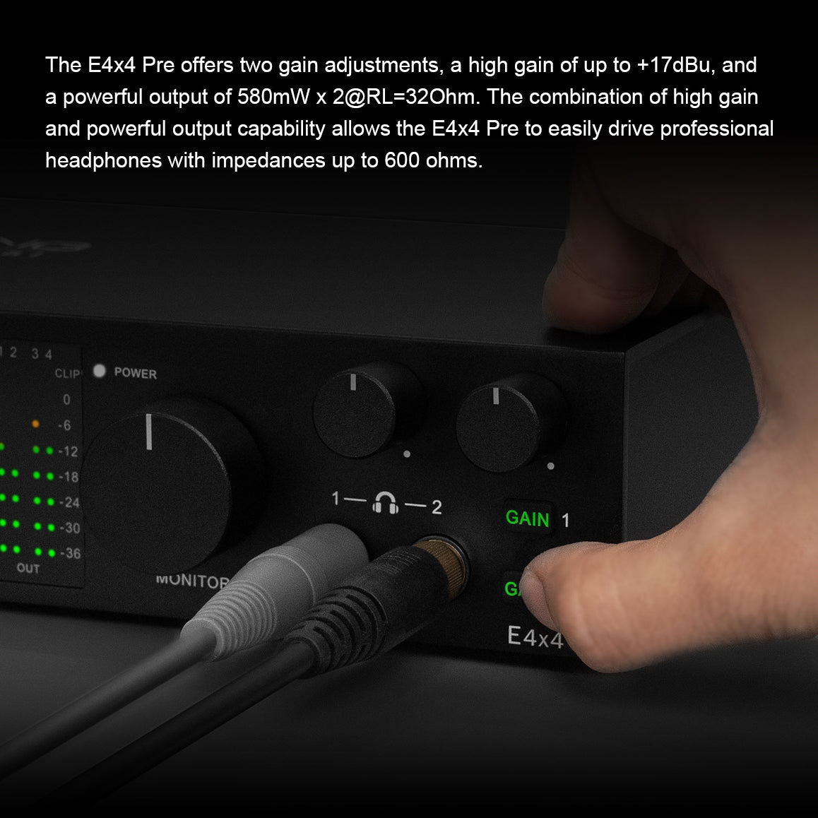 TOPPING E4X4 Pre Professional USB Audio Interface