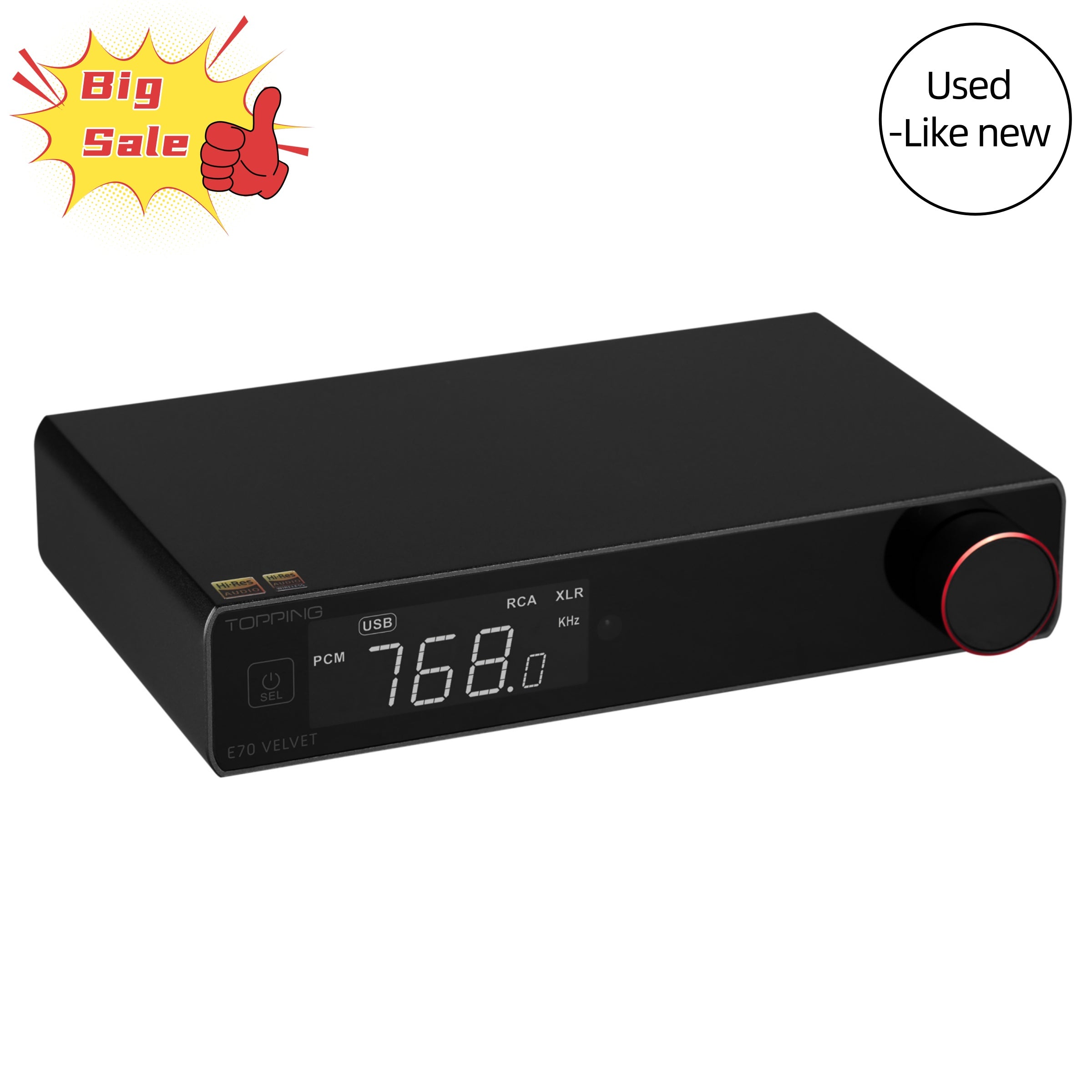 TOPPING E70 Velvet High-Performance DAC(Used-Like New)
