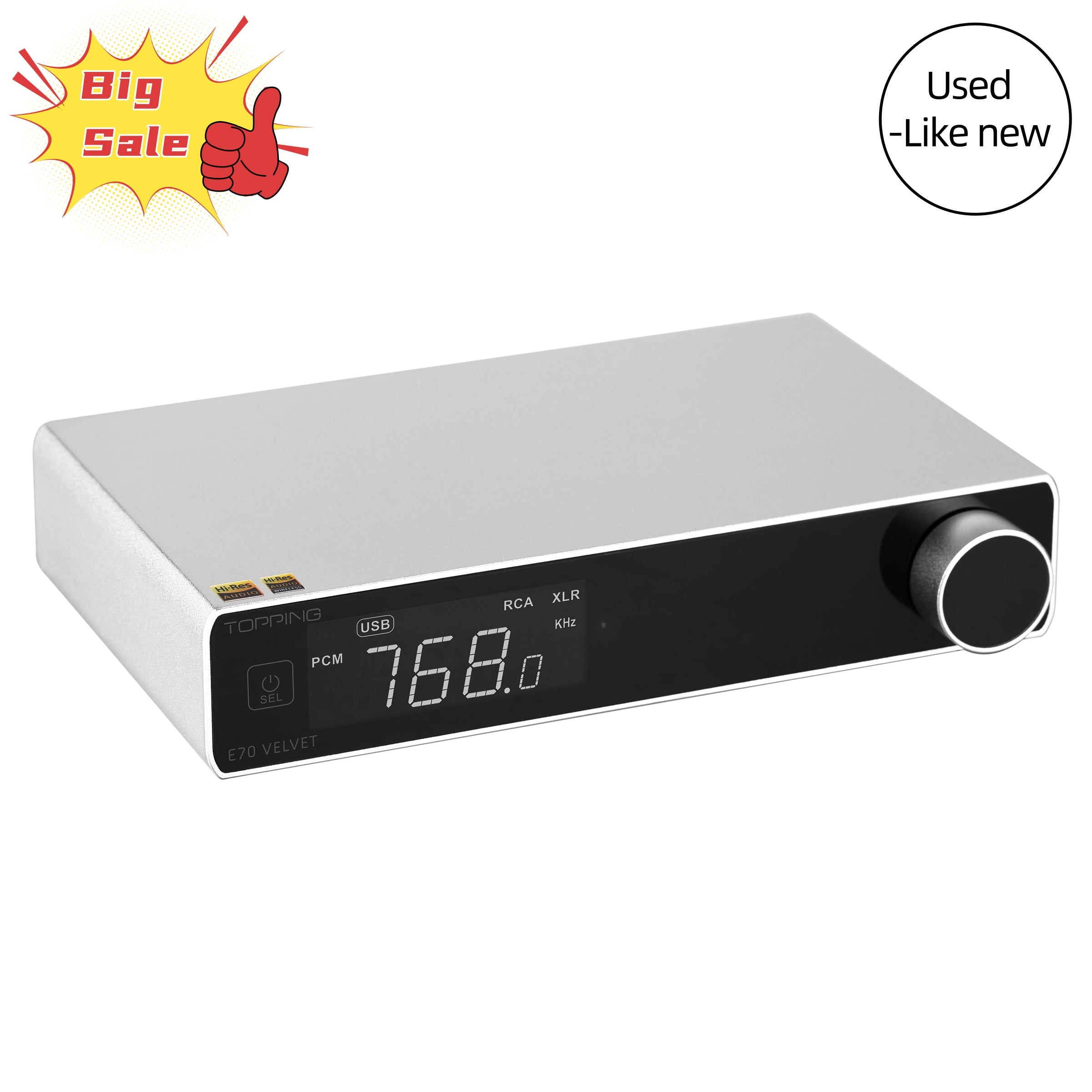 TOPPING E70 Velvet High-Performance DAC(Used-Like New)