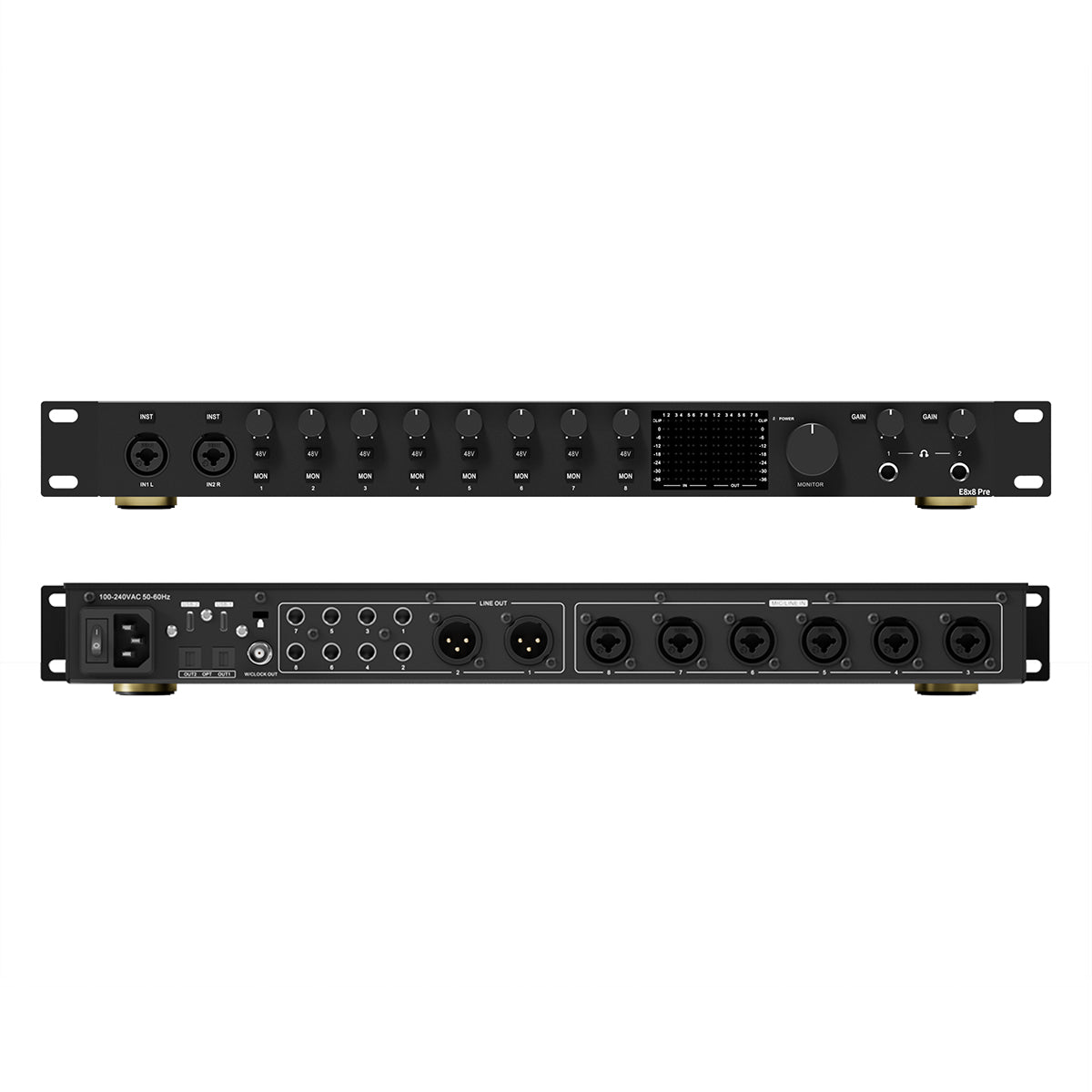 TOPPING E8x8 Pre Professional Audio Interface