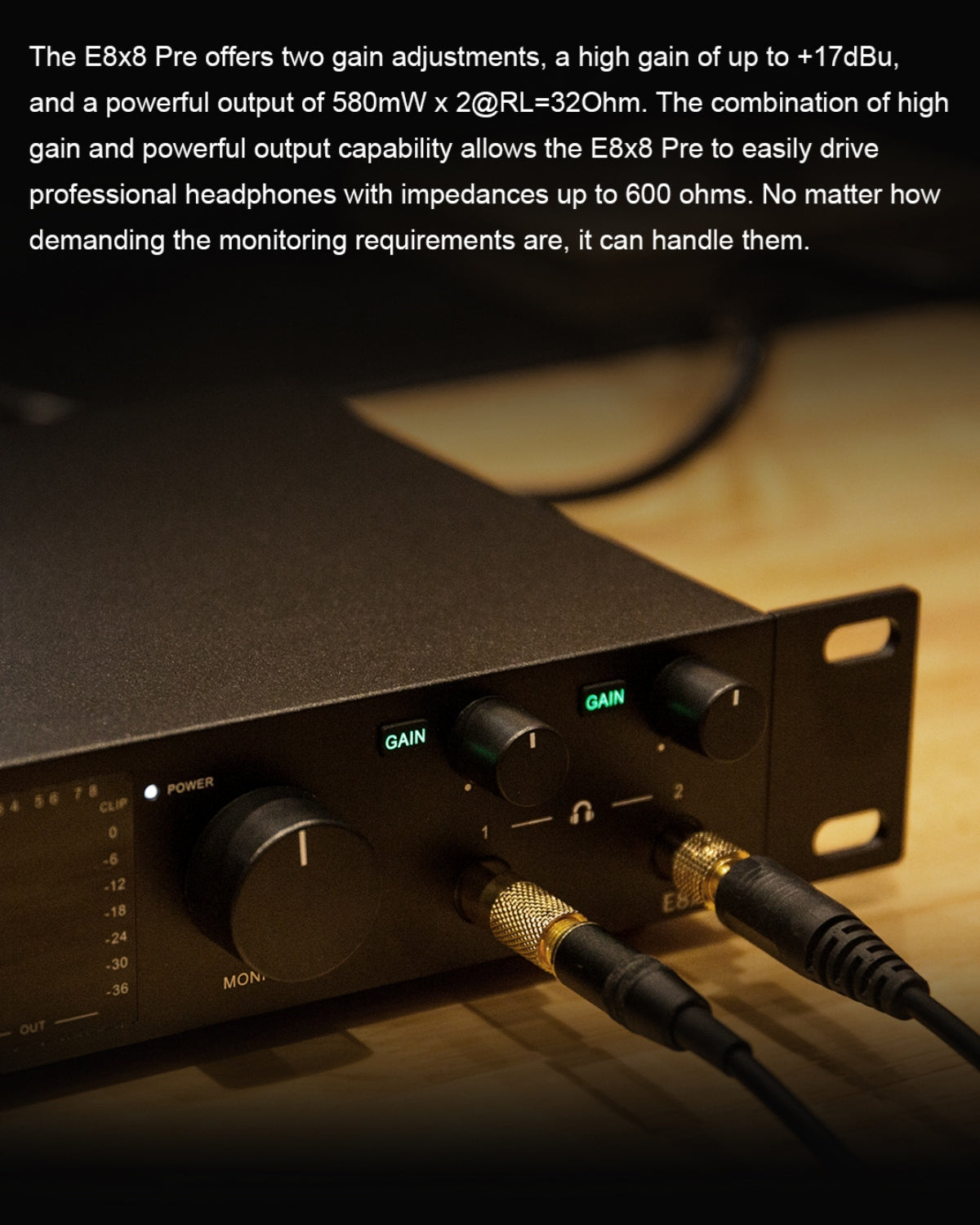 TOPPING E8x8 Pre Professional Audio Interface