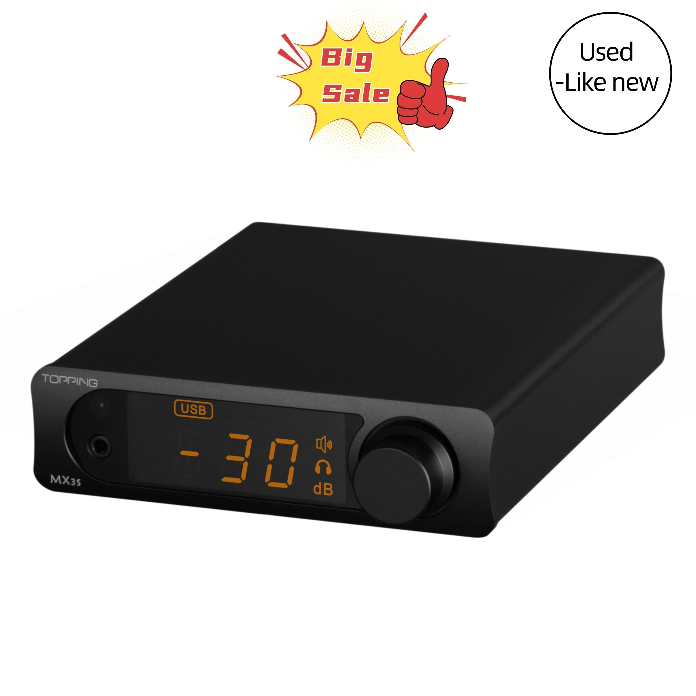 TOPPING MX3s Headphone Amplifier DAC(Used-Like New)