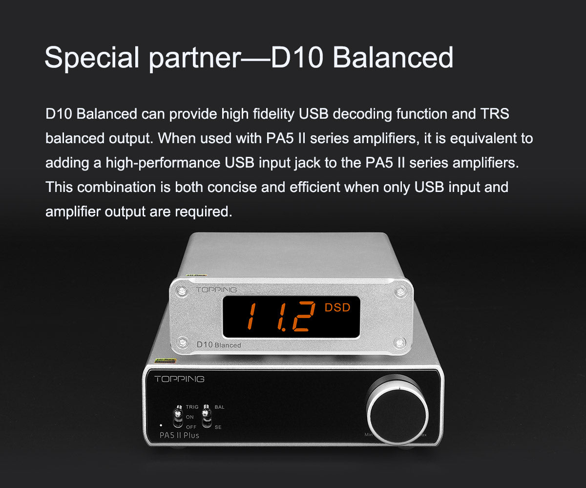 Topping PA5 II Balanced amplifier-10