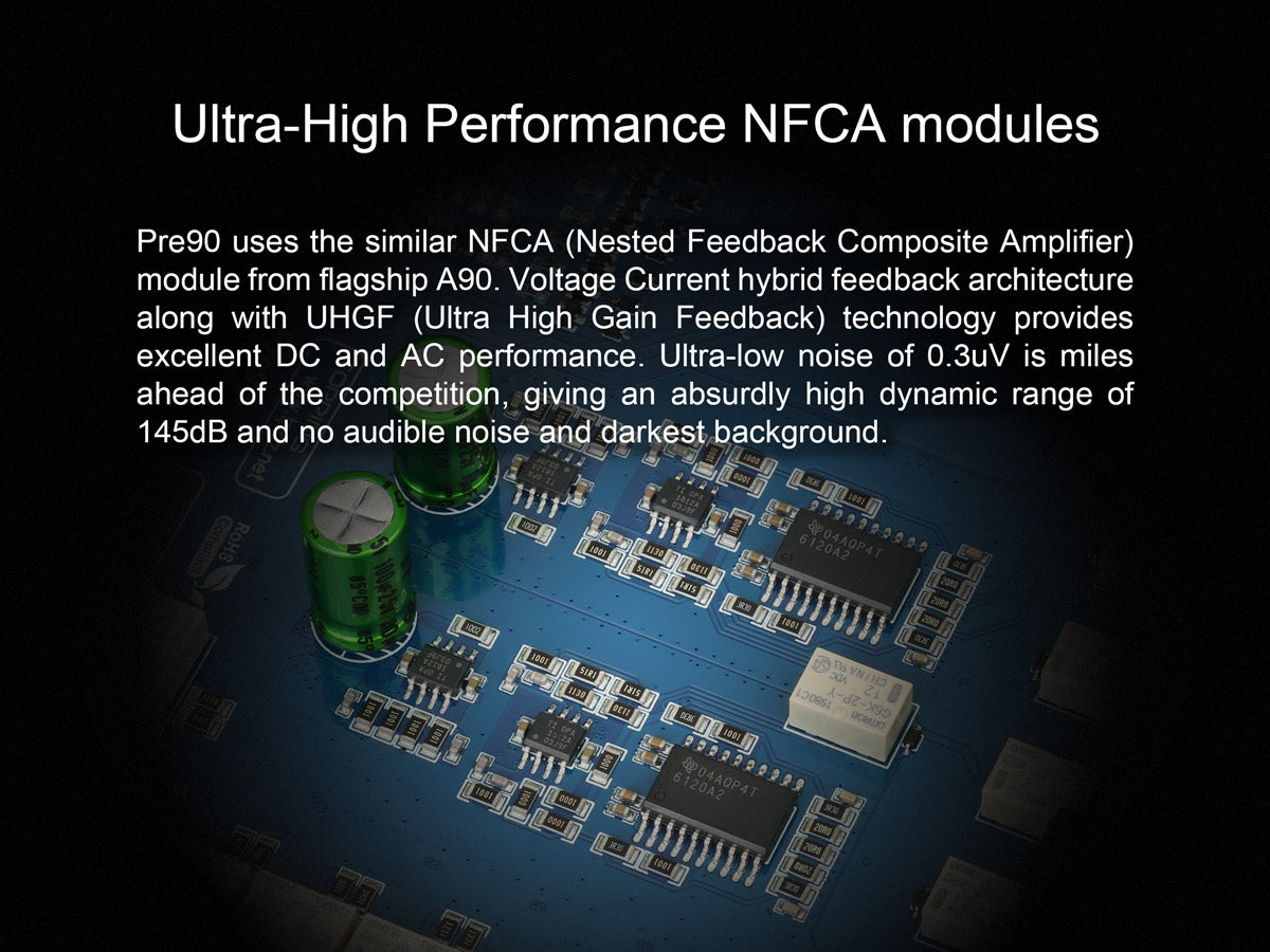 TOPPING Pre90 Hi-Res Balanced Preamplifier