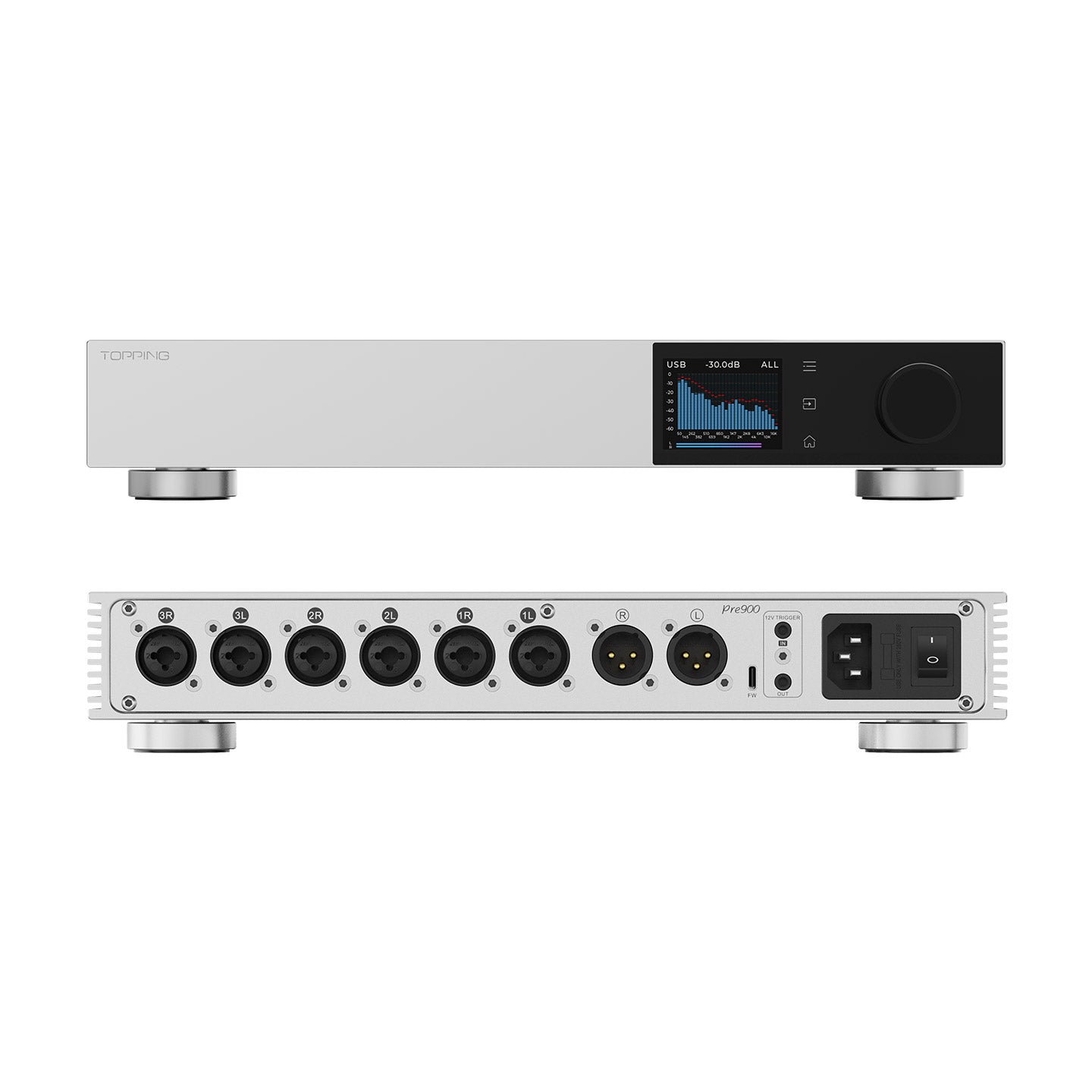 TOPPING Pre900 Fully Balanced Preamplifier
