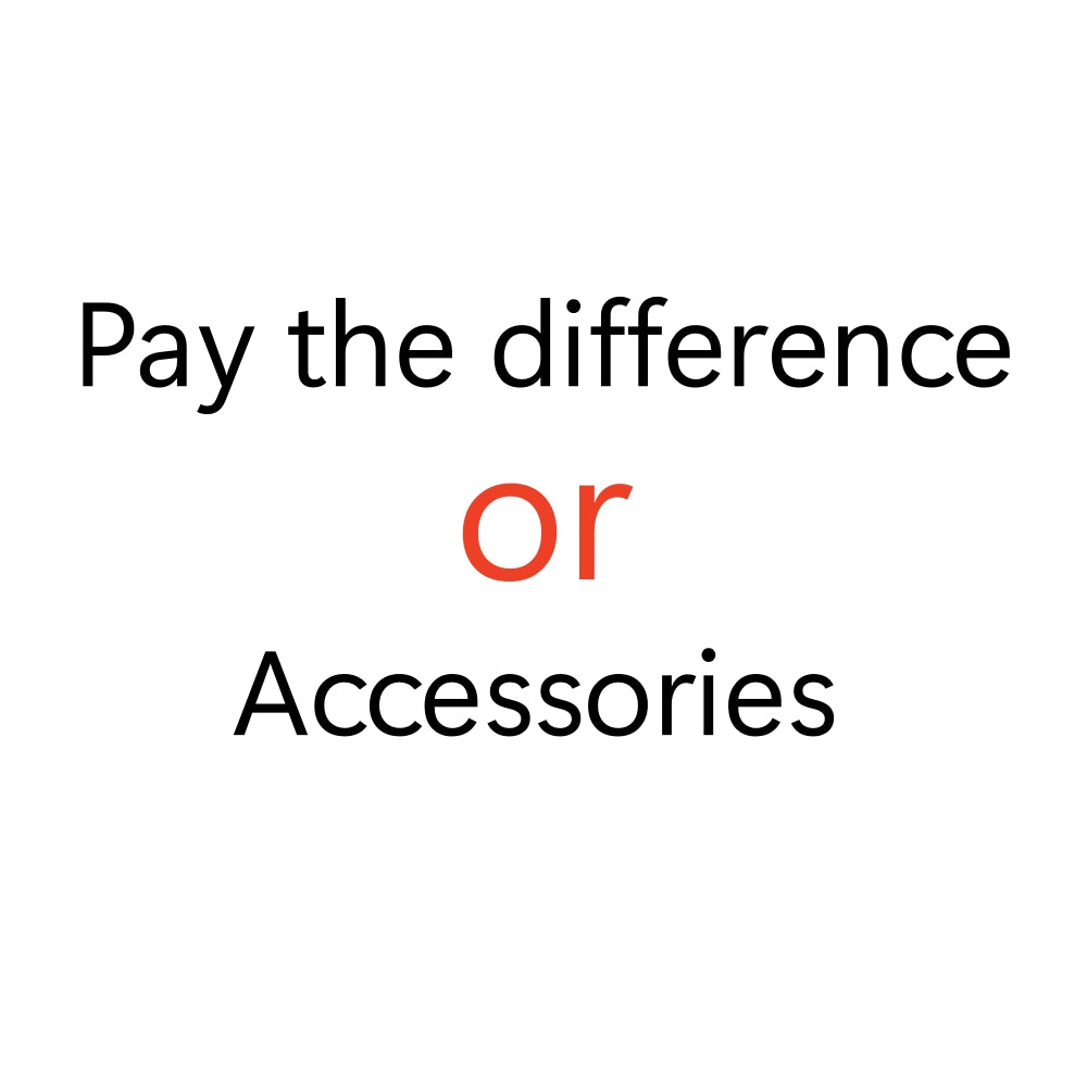 Pay the difference for power adapter, cables, and other accessories.