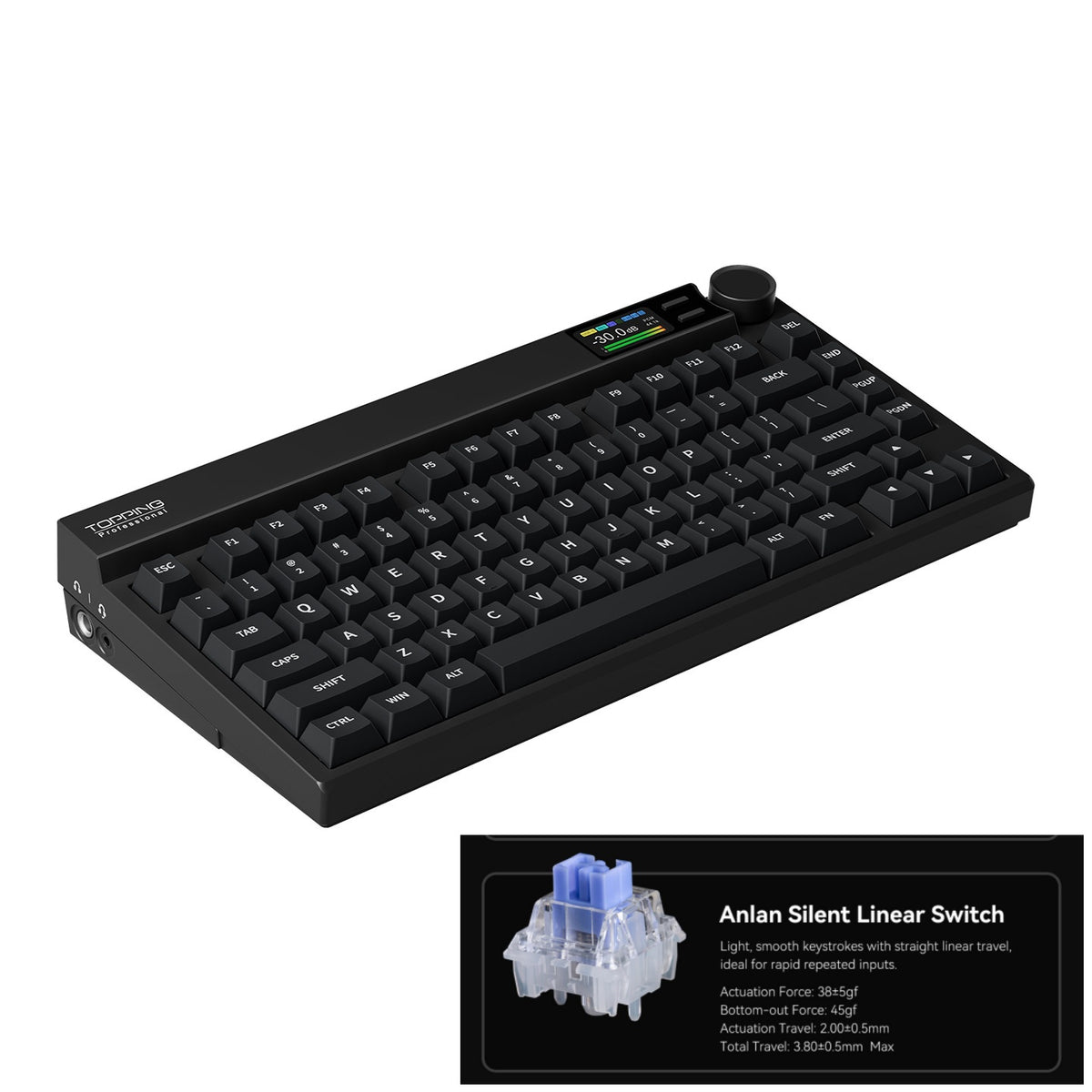 TOPPING KB22 Professional Keyboard Audio Interface