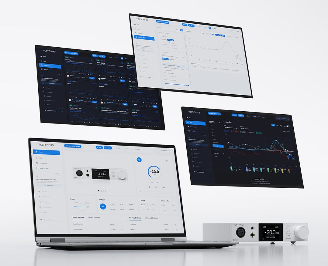 Major Update: TOPPING DX5 II Gets a New Web-Based Control Experience