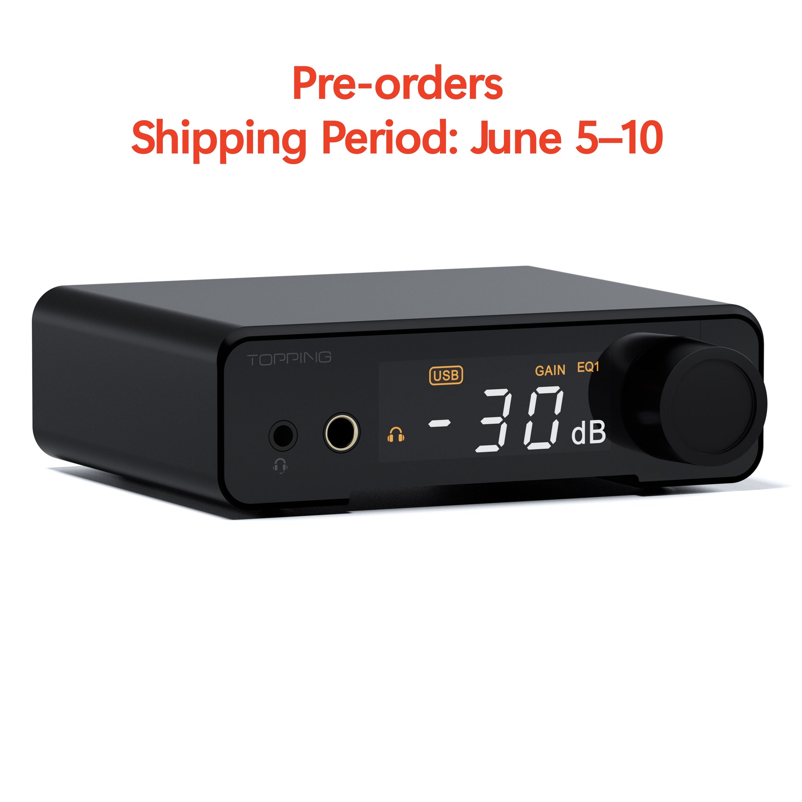 TOPPING DX1 II Gaming DAC & Headphone Amplifier