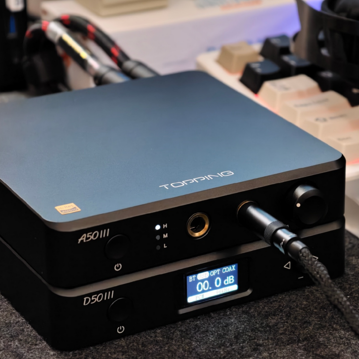 TOPPING D50 III Desktop HiFi DAC and Preamplifier