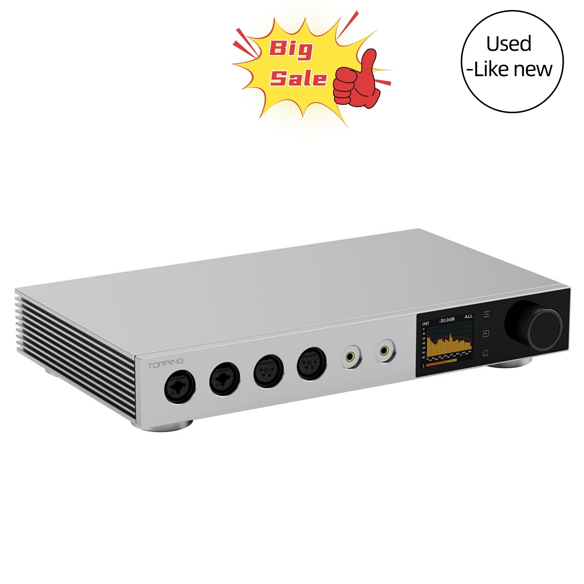 TOPPING A900 Ultra-Flagship Headphone Amplifier (Used-like new)