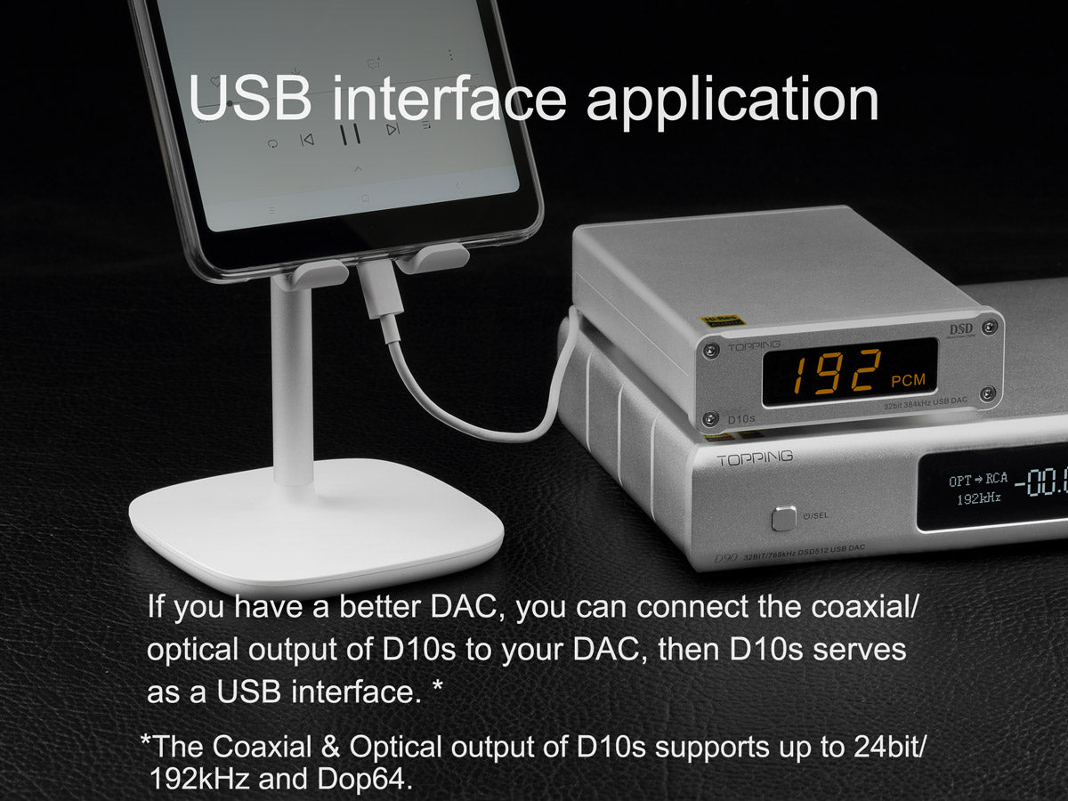 TOPPING D10s Hi-Res Audio Decoder DAC