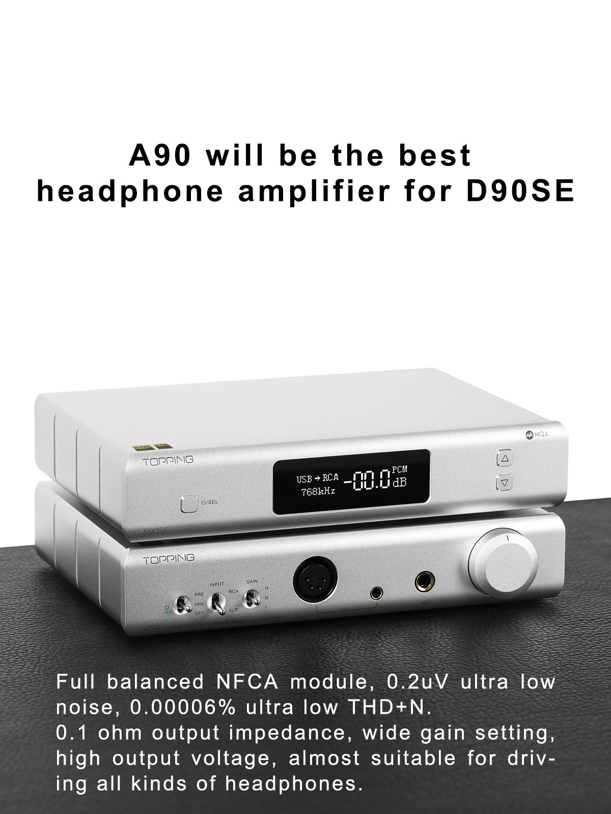 TOPPING D90SE Fully Balanced HiFi DAC