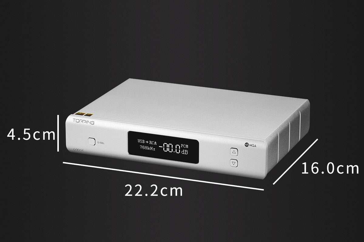 TOPPING D90SE Fully Balanced HiFi DAC