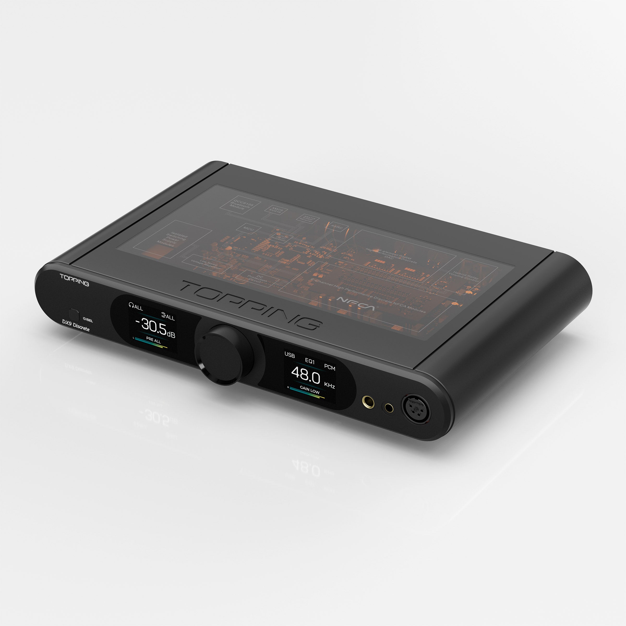 TOPPING DX9 Discrete Fully Balanced 1-Bit DAC & Headphone Amplifier