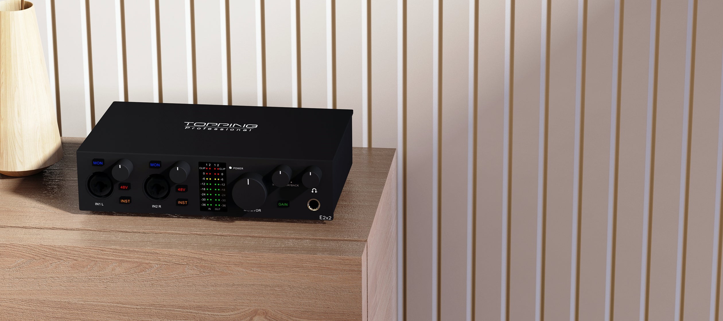 TOPPING E2X2 USB Audio Interface