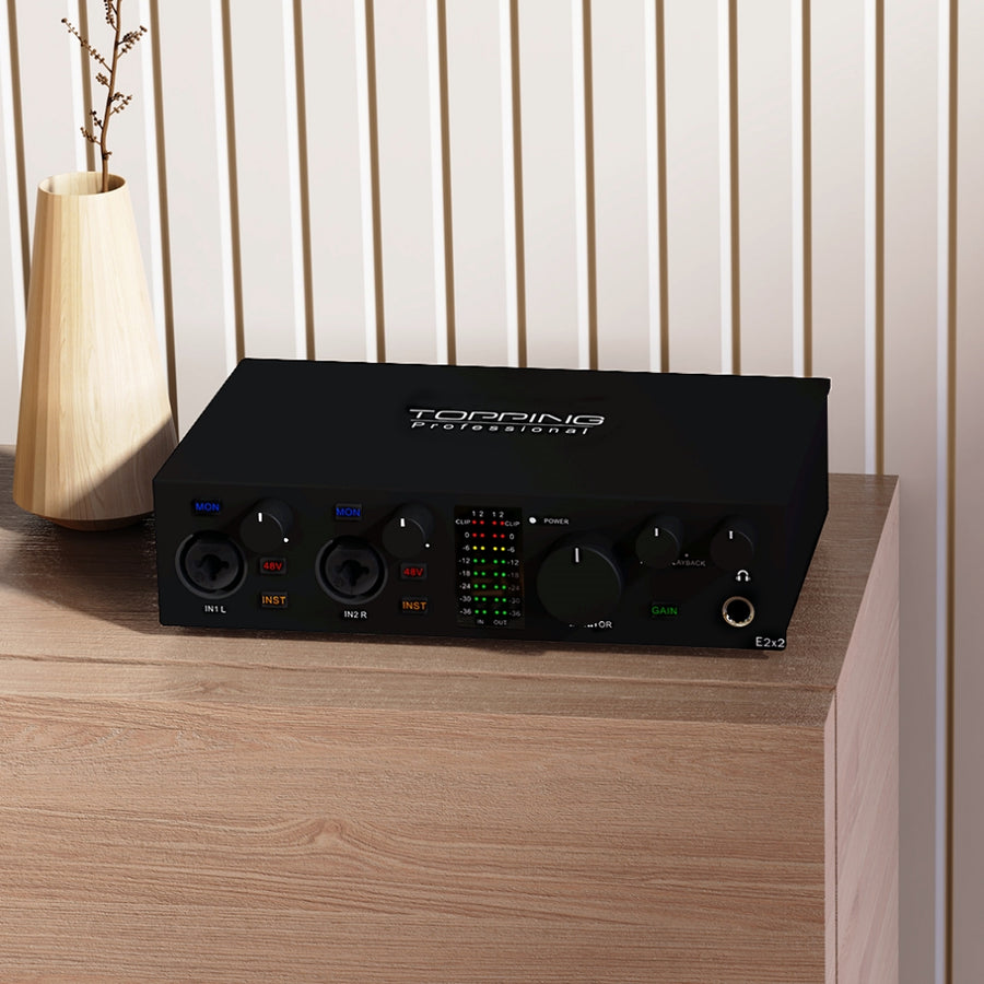 TOPPING E2X2 USB Audio Interface