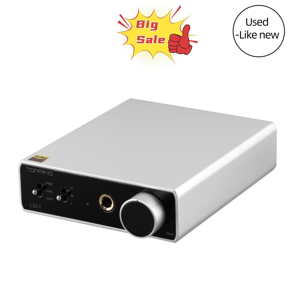 TOPPING L30 II NFCA Headphone Amplifier（Used-Like New）