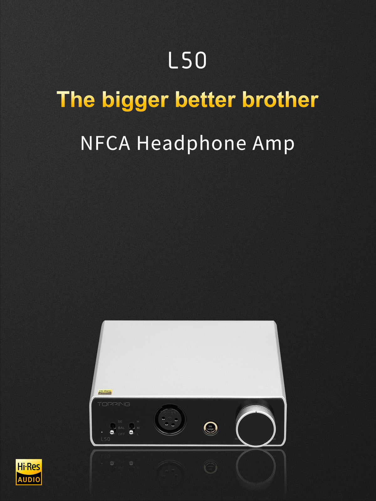 TOPPING L50 NFCA Headphone Amplifier