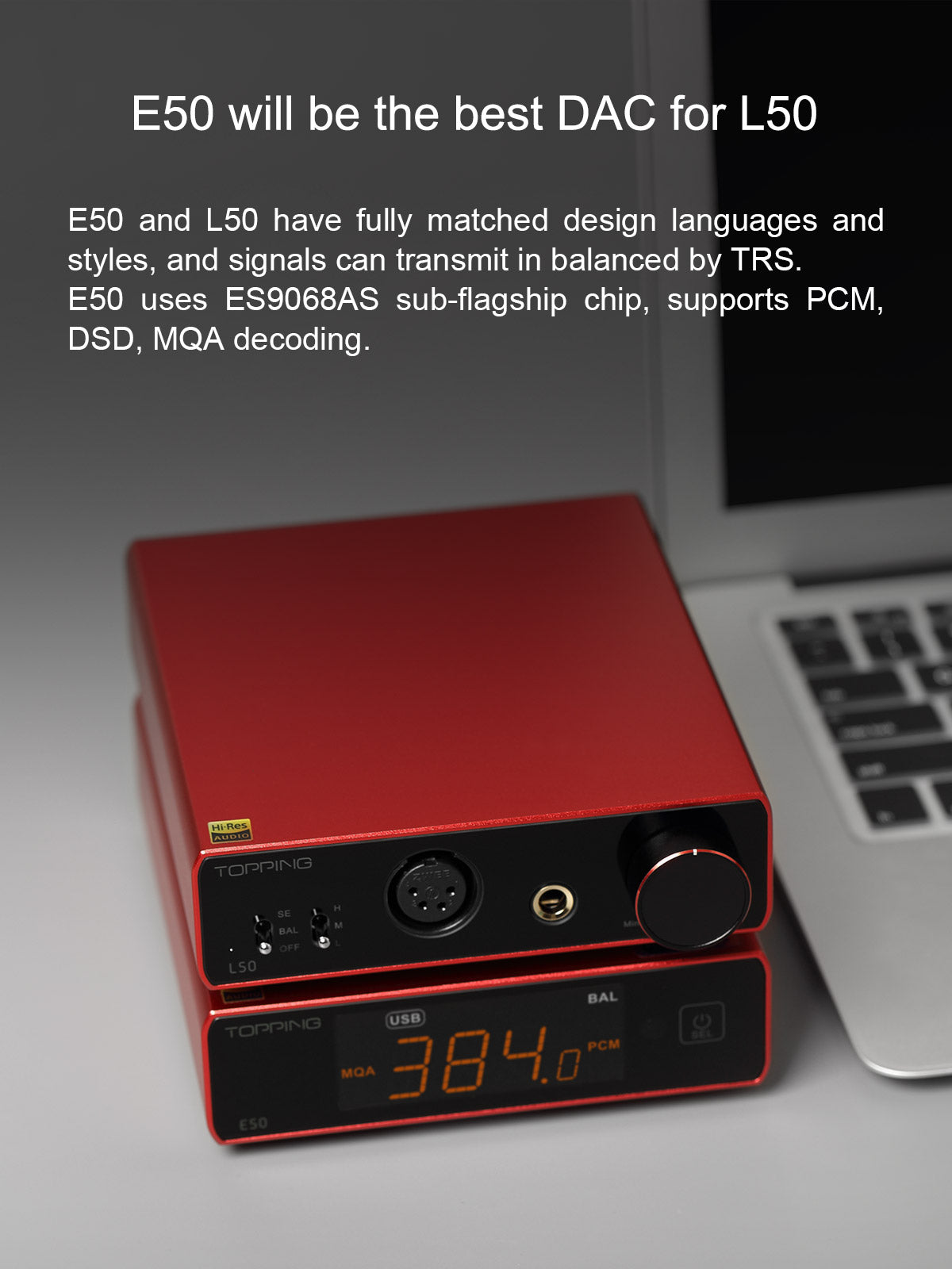 TOPPING L50 NFCA Headphone Amplifier