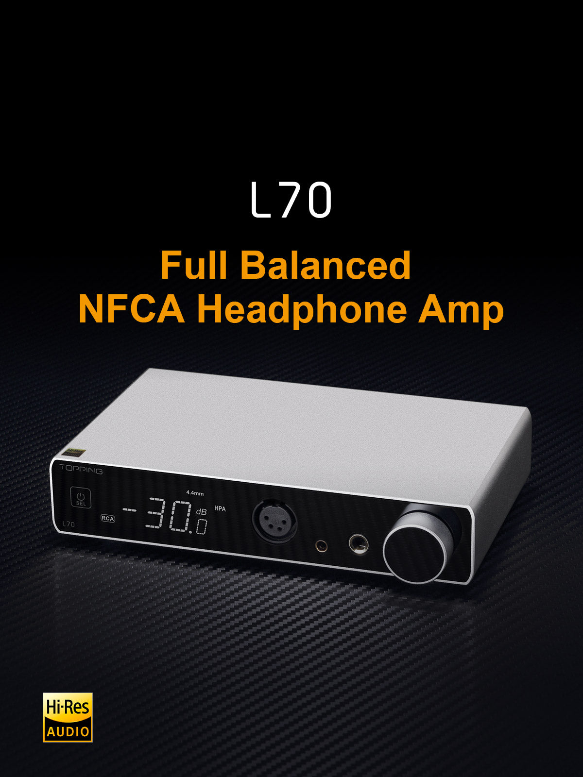 topping l70 full balanced headphone amp-0101