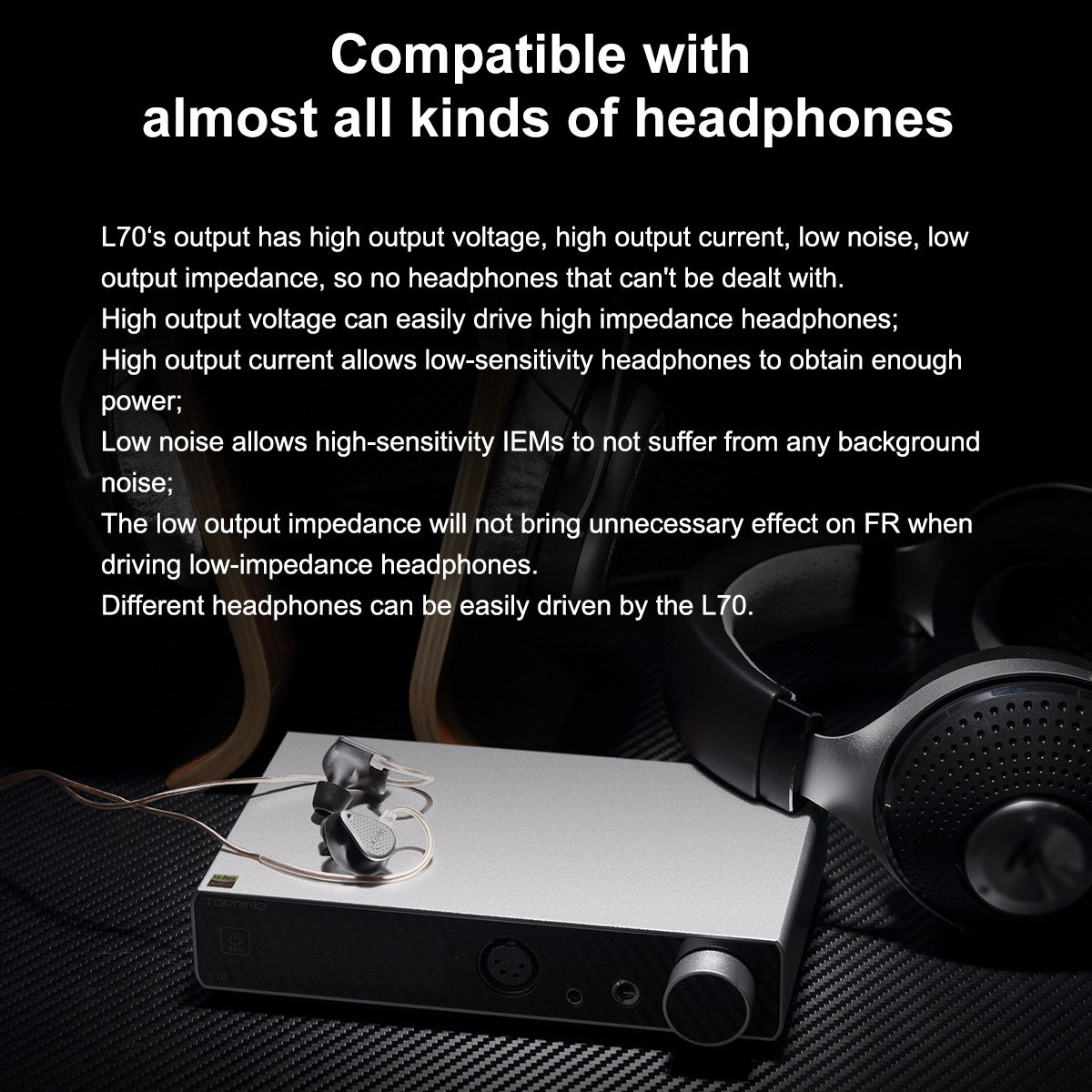 TOPPING L70 Full Balanced Headphone Amplifier（Used-Like New）