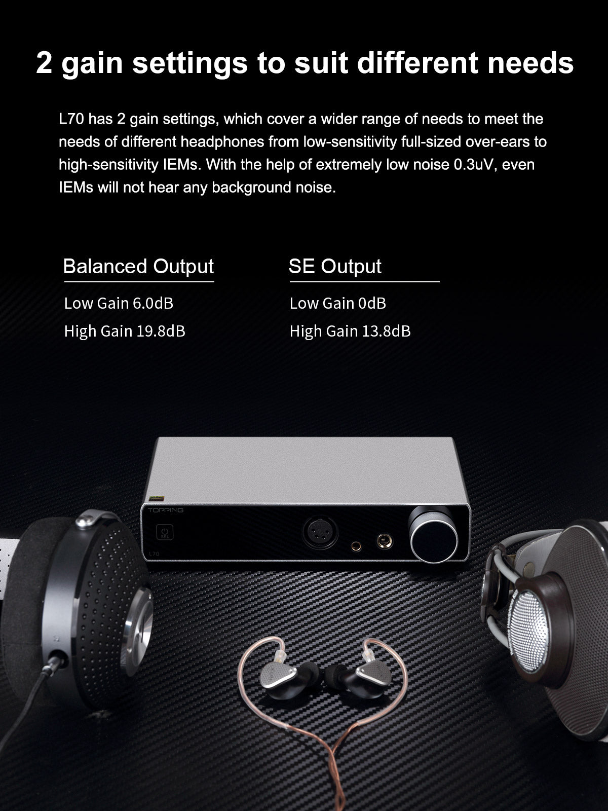 topping l70 full balanced headphone amp-07