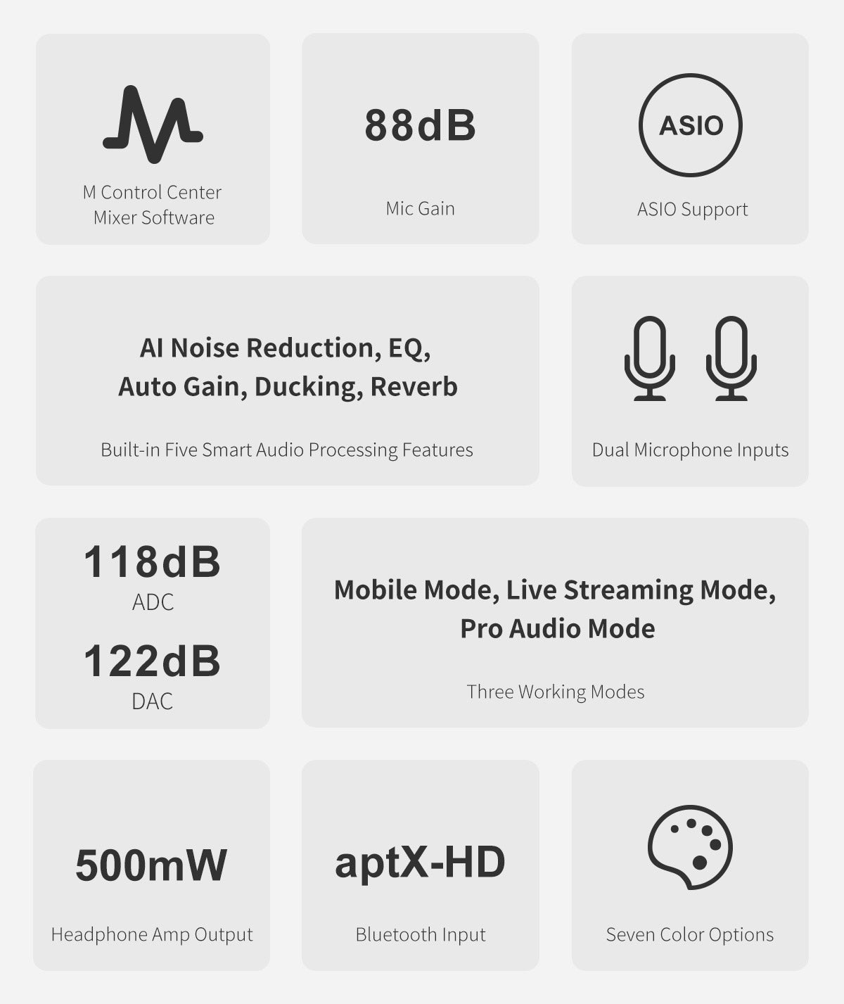 TOPPING Professional M62 Next-Gen Portable Audio Interface