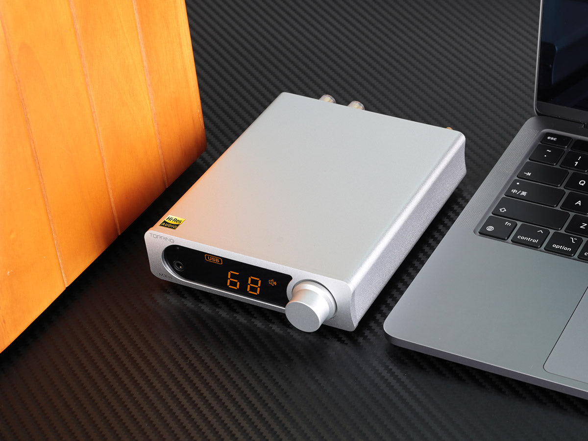 TOPPING MX3s シルバー TOPPING MX3s Headphone Amplifier DAC