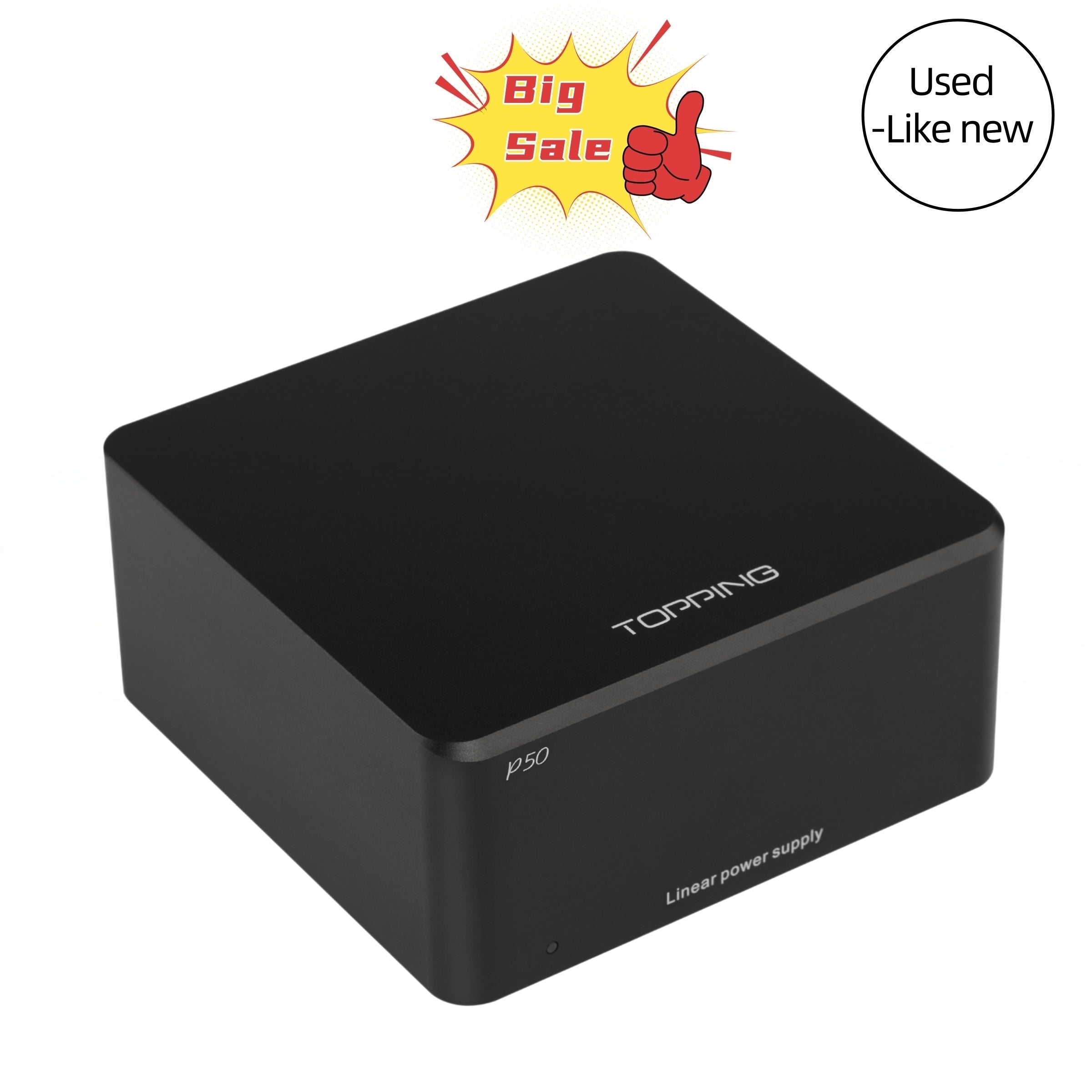 TOPPING P50 Linear Power Supply for HiFi Audio（Used-Like New）