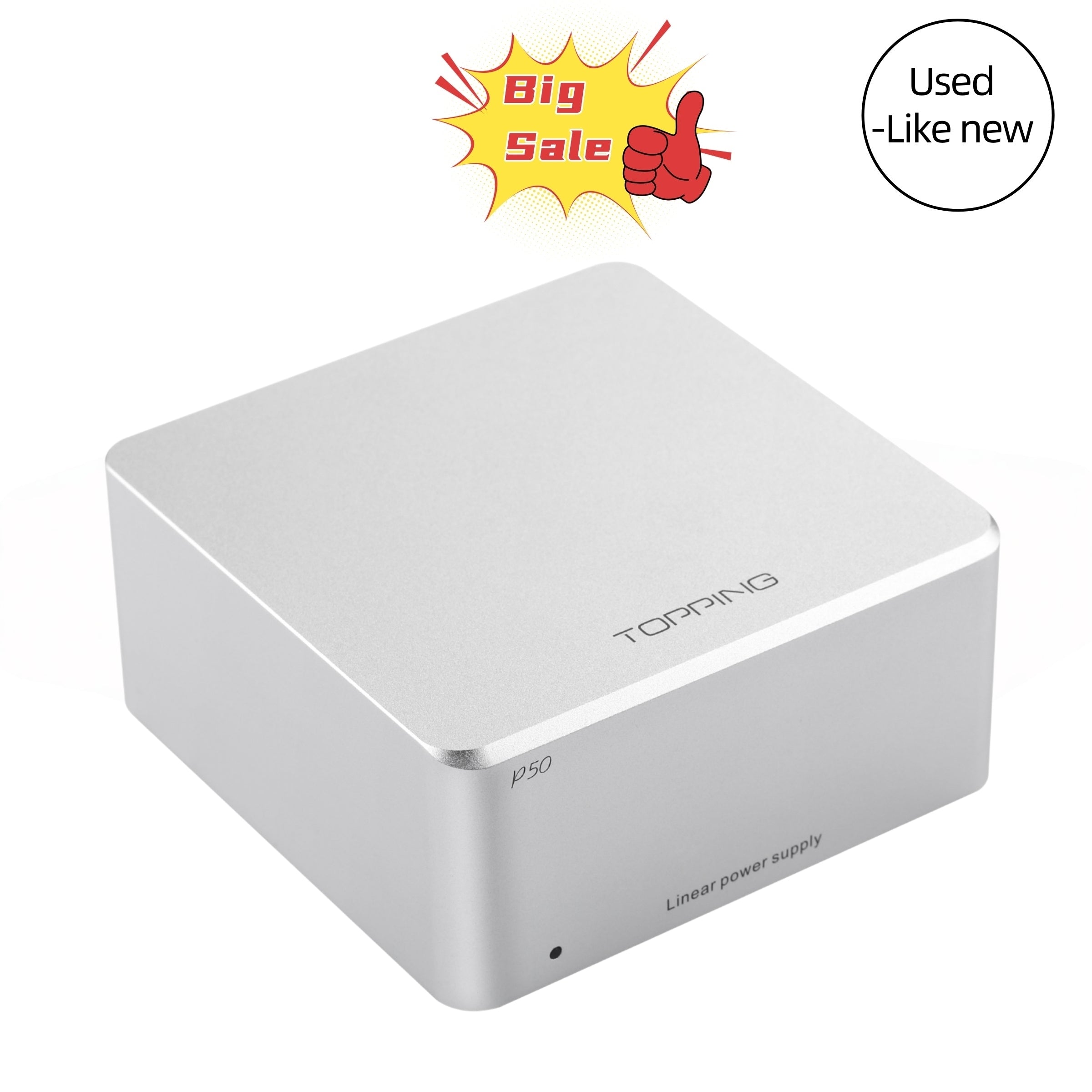 TOPPING P50 Linear Power Supply for HiFi Audio（Used-Like New）