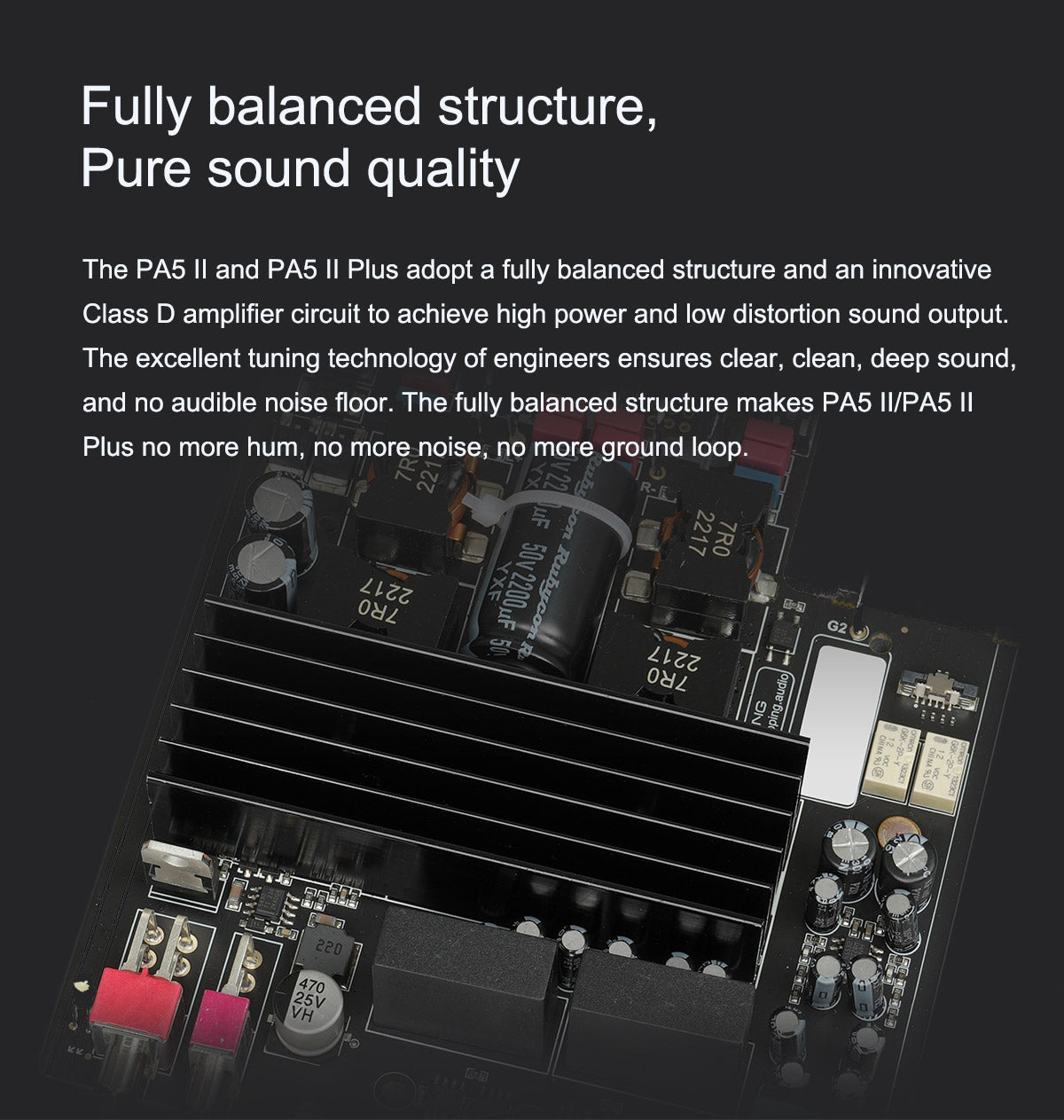 TOPPING PA5 II Fully Balanced Power Amplifier