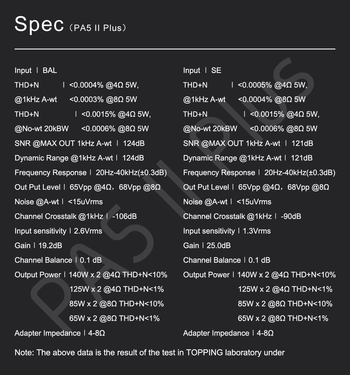 Topping PA5 II Balanced amplifier-14