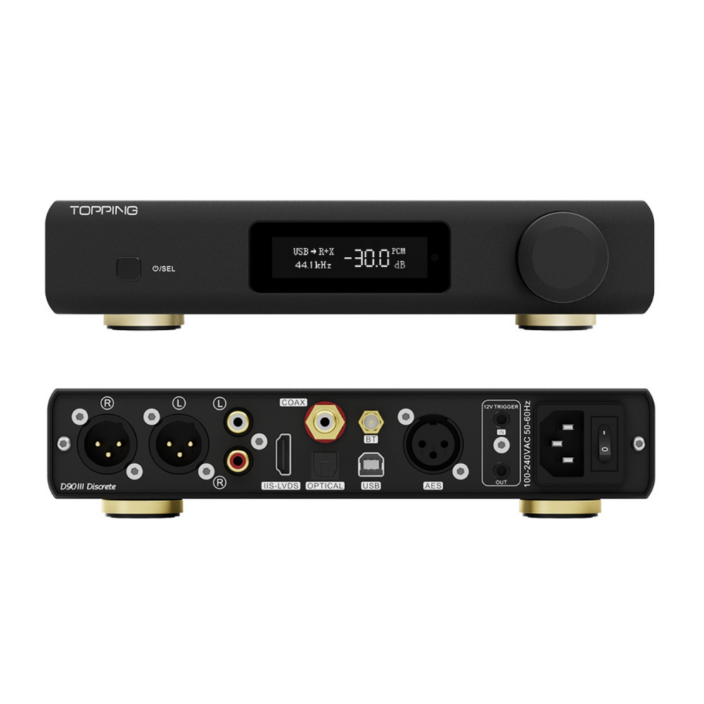 TOPPING D90 III Discrete Full Balance HiFi DAC